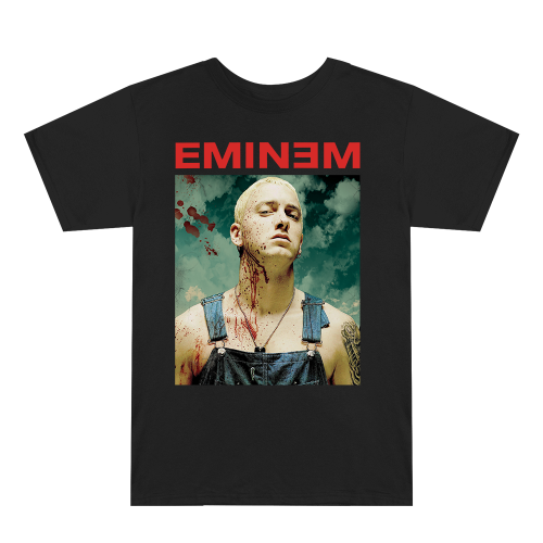 EMINEM - BLOODY CHAINSAW T-SHIRT (BLACK)