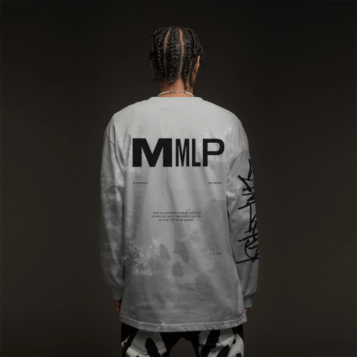 EMINEM - DRUG BALLAD LONGSLEEVE (GREY TIE DYE)