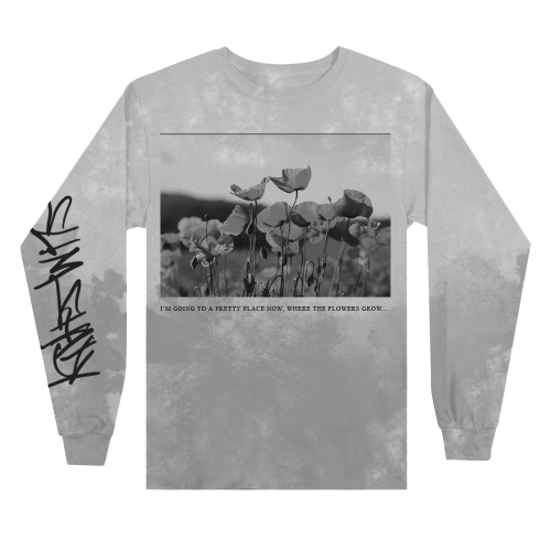 EMINEM - DRUG BALLAD LONGSLEEVE (GREY TIE DYE)