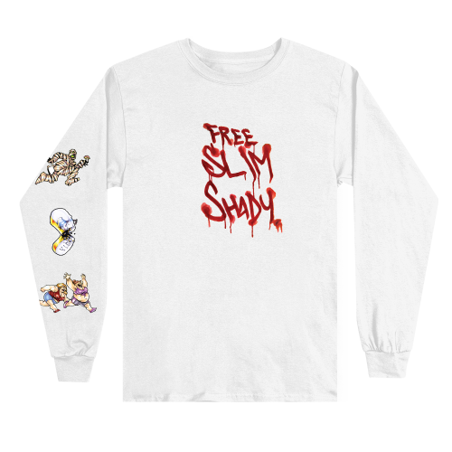 EMINEM - FREE SLIM SHADY LONGSLEEVE