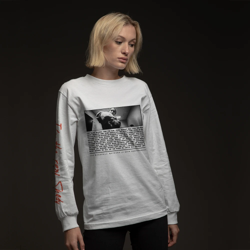 EMINEM - I'M THE REAL SLIM SHADY LONGSLEEVE (WHITE)