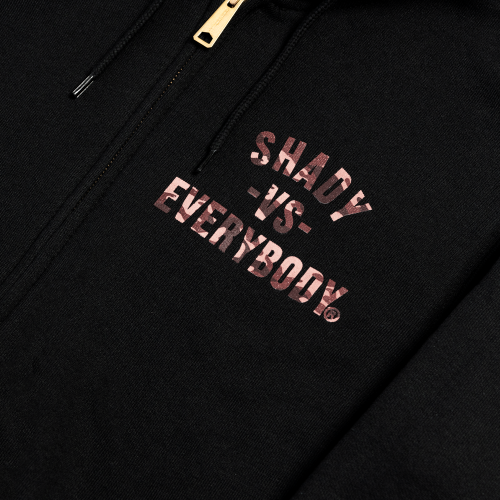 EMINEM - MARSHALL MATHERS FOUNDATION X DETROIT VS EVERYBODY - ZIP UP HOODIE