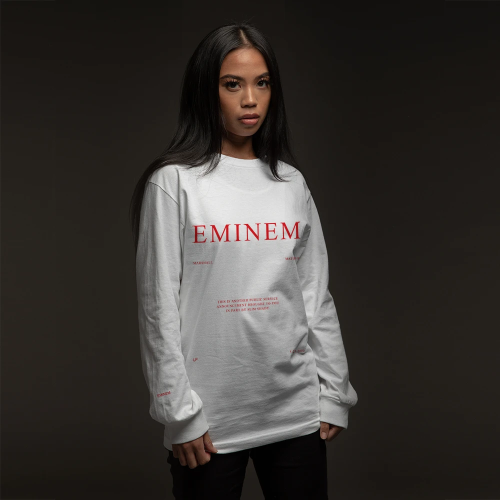 EMINEM - MMLP PSA LONGSLEEVE (WHITE)