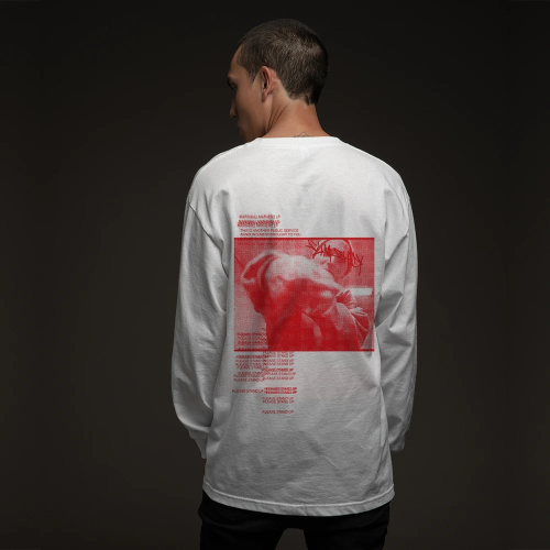 EMINEM - MMLP PSA LONGSLEEVE (WHITE)