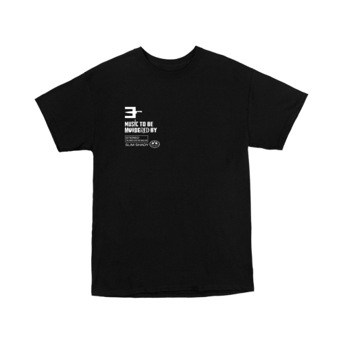 EMINEM - MTBMB PHOTO T-SHIRT (BLACK)