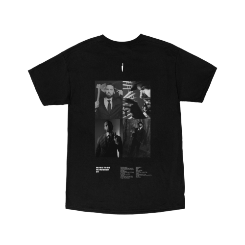 EMINEM - MTBMB PHOTO T-SHIRT (BLACK)