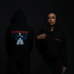 EMINEM - POWERLINE CROPPED HOODIE