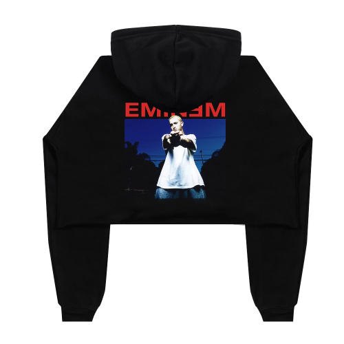 EMINEM - POWERLINE CROPPED HOODIE