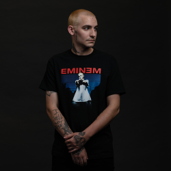 EMINEM - POWERLINE T-SHIRT (BLACK)