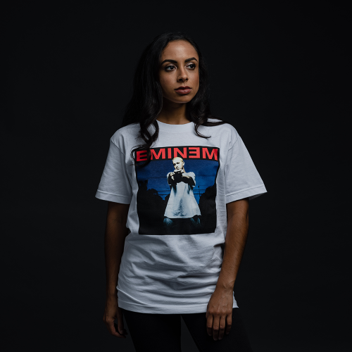 EMINEM - POWERLINE T-SHIRT (WHITE)