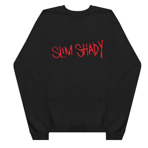 EMINEM - SLIM SHADY CREWNECK (BLACK)