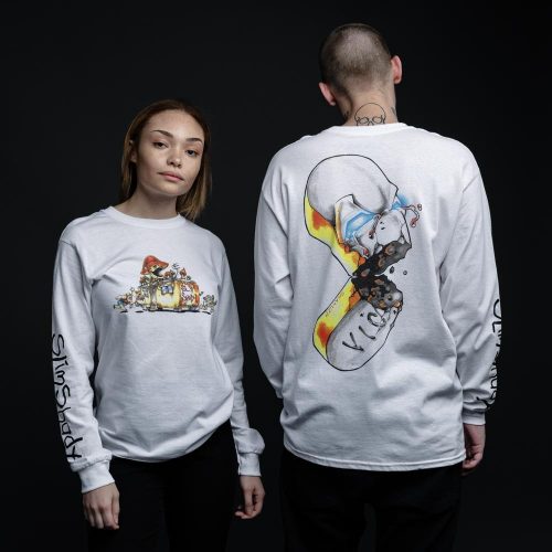 EMINEM - SSLP ILLUSTRATIONS LONGSLEEVE