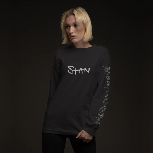 EMINEM - STAN LONGSLEEVE (BLACK)