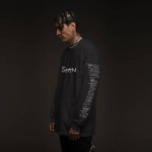 EMINEM - STAN LONGSLEEVE (BLACK)