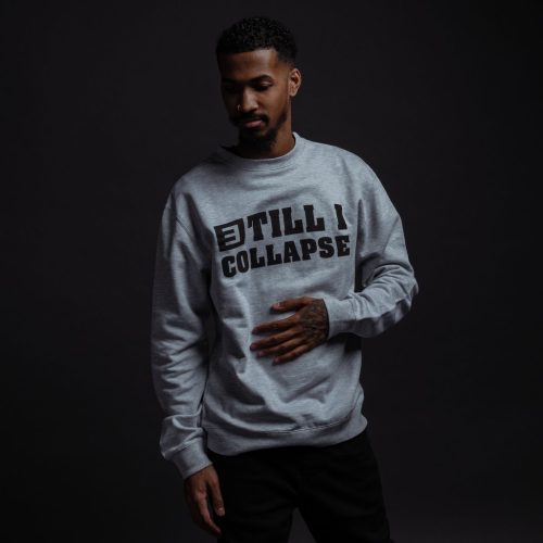 EMINEM - TILL I COLLAPSE CREWNECK (GREY)