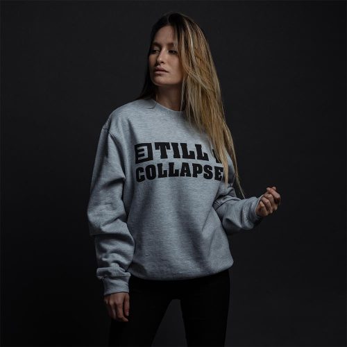 EMINEM - TILL I COLLAPSE CREWNECK (GREY)