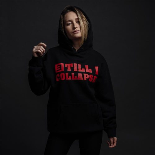 EMINEM - TILL I COLLAPSE HOODIE (BLACK)