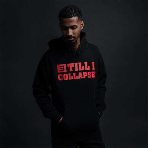 EMINEM - TILL I COLLAPSE HOODIE (BLACK)