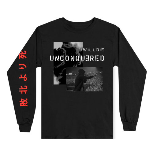 EMINEM - UNCONQUERED BLACK LONG SLEEVE