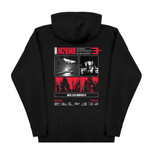 EMINEM - MTBMB ALBUM ART HOODIE (BLACK)