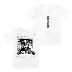 EMINEM - MTBMB BLINDS T-SHIRT (WHITE)