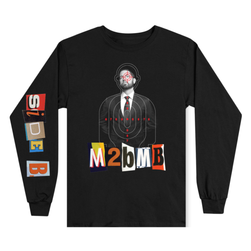 EMINEM - MTBMB RANSOM NOTE SWEATSHIRTS (BLACK)