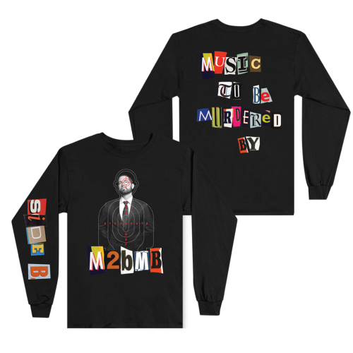 EMINEM - MTBMB RANSOM NOTE SWEATSHIRTS (BLACK)