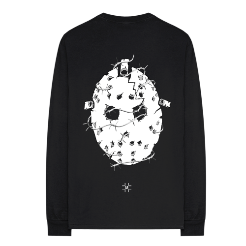 MILLINSKY X EMINEM CONCRETE MASK LONGSLEEVE (BLACK)