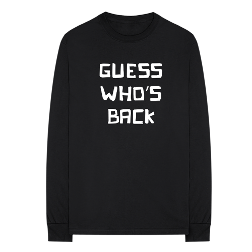 MILLINSKY X EMINEM CONCRETE MIDDLE FINGER LONGSLEEVE (WHITE)