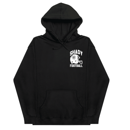 SHADY FOOTBALL HOODIE (BLACK)