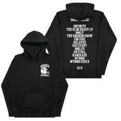 SHADY FOOTBALL HOODIE (BLACK)