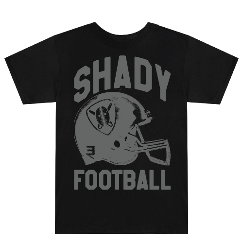 SHADY FOOTBALL HOODIE (BLACK)