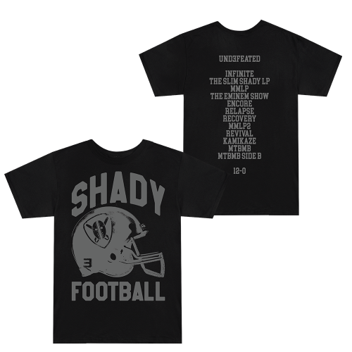 SHADY FOOTBALL HOODIE (BLACK)