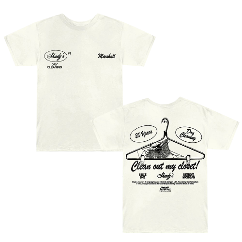 SHADY CLEANERS T-SHIRT (CREAM)