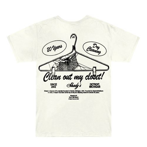 SHADY CLEANERS T-SHIRT (CREAM)