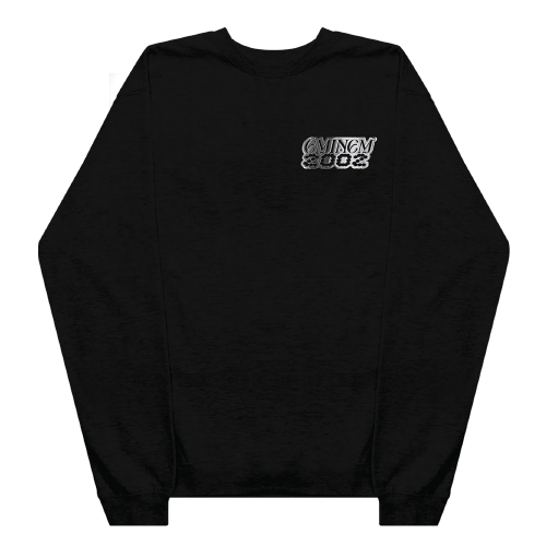 THE EMINEM SHOW CHROME LOGO CREWNECK (BLACK)