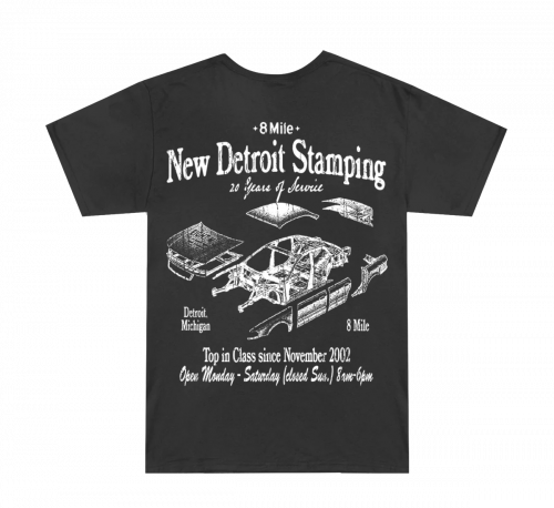 8 MILE NEW DETROIT STAMPING T-SHIRT