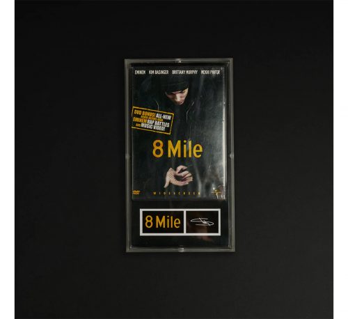 FRAMED 8 MILE DVD (SIGNED)