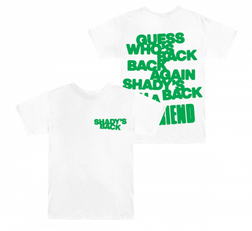 THE EMINEM SHOW SHADY'S BACK T-SHIRT