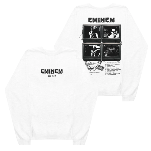 THE EMINEM SHOW VINTAGE TV CREWNECK